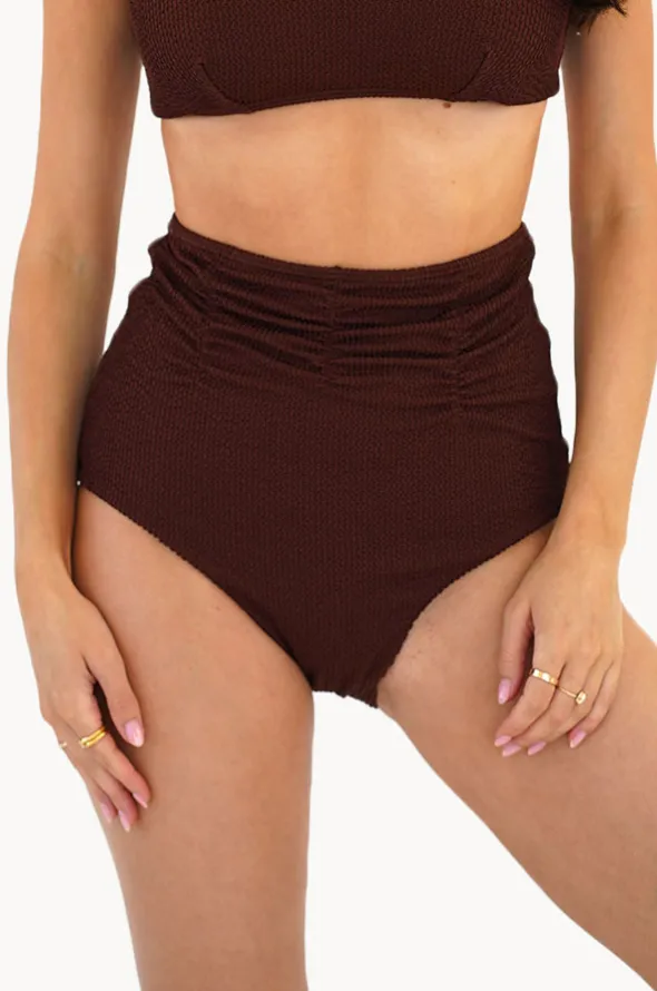 Retro Deco High Waist Gathered Pant