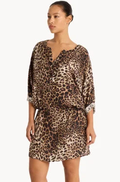 Romeo 3/4 Sleeve Shirt Dress