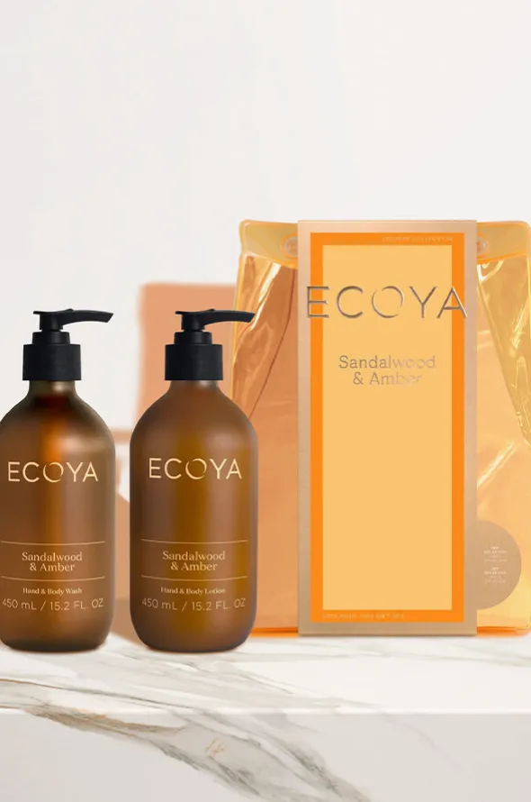 Sandalwood & Amber Luxe Body Duo