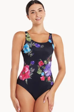 Sea Velvet Adjustable Scoop Back One Piece