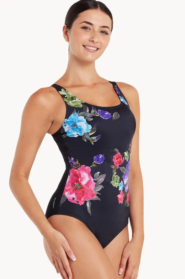 Sea Velvet Adjustable Scoop Back One Piece