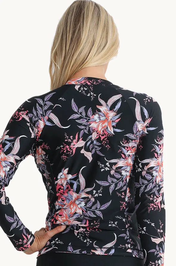 Select Long Sleeve Zip Suntop