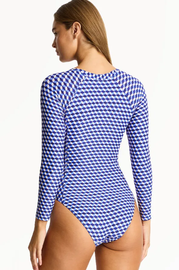 Solara Long Sleeve Sunsuit