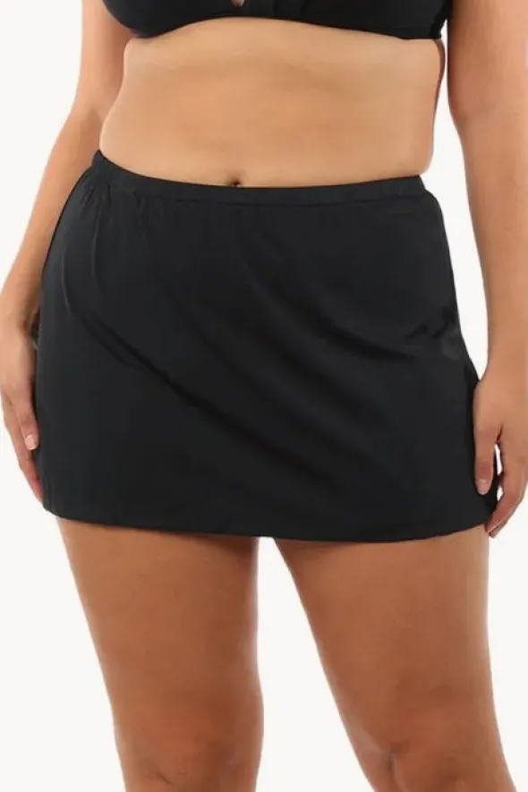 Solid Skirted Pant