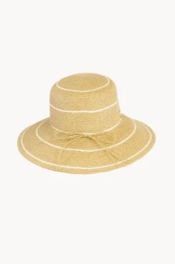 Stripe Down Brim Hat