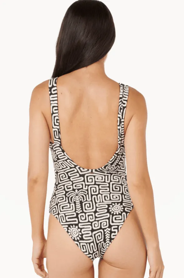 Sunset Jacquard One Piece