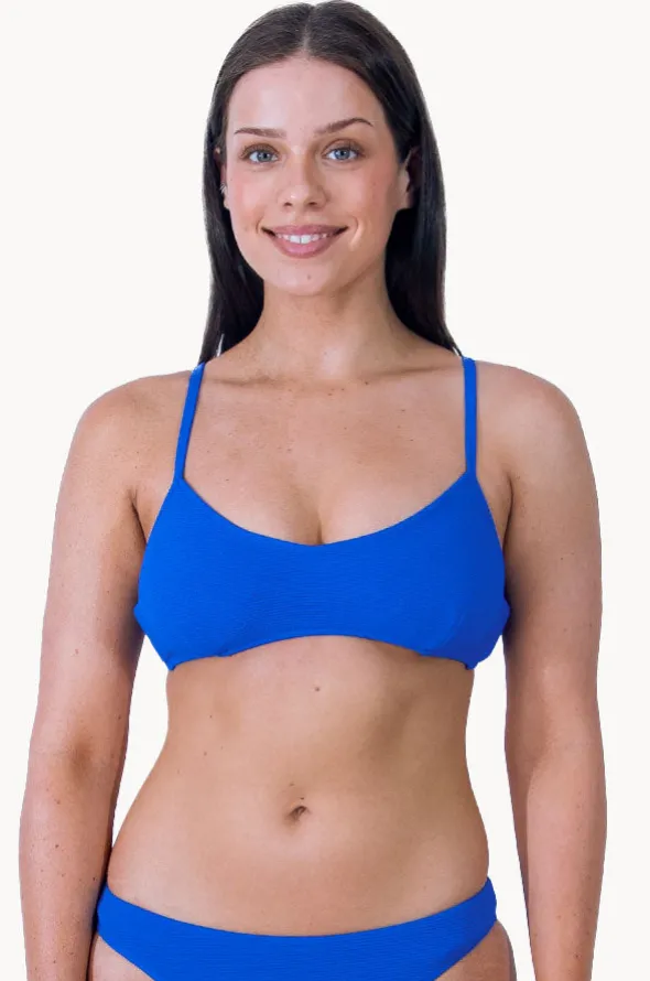 Textured Tie Back Bralette