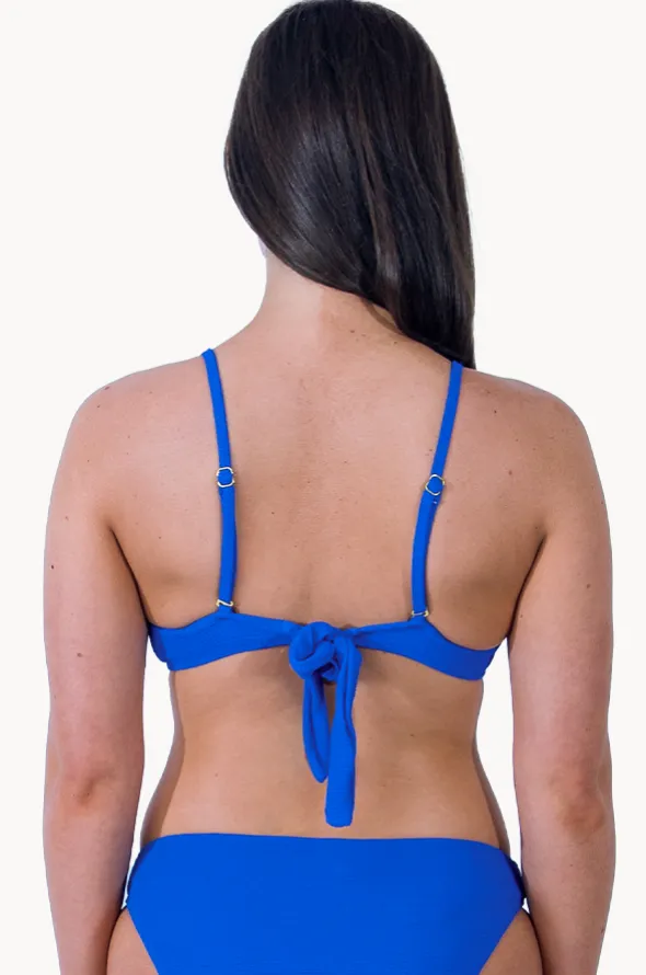 Textured Tie Back Bralette