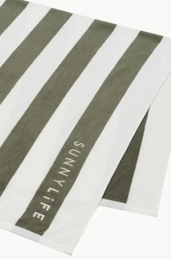 The Vacay Stripe Beach Towel