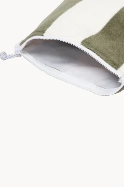 The Vacay Stripe Terry Beach Pouch