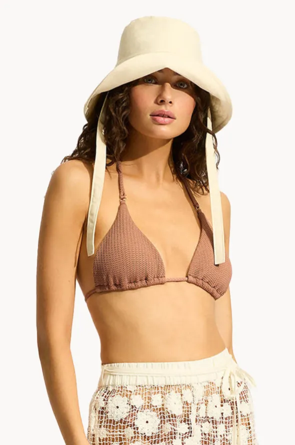 Tie Up Bucket Hat