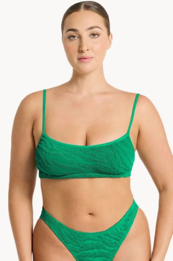 Tiger Saint Strap Crop