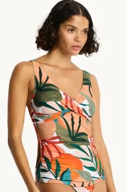 Tropaluxe Cross Front Tankini Separate