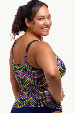 Up Down Scoop Neck Tankini Separate